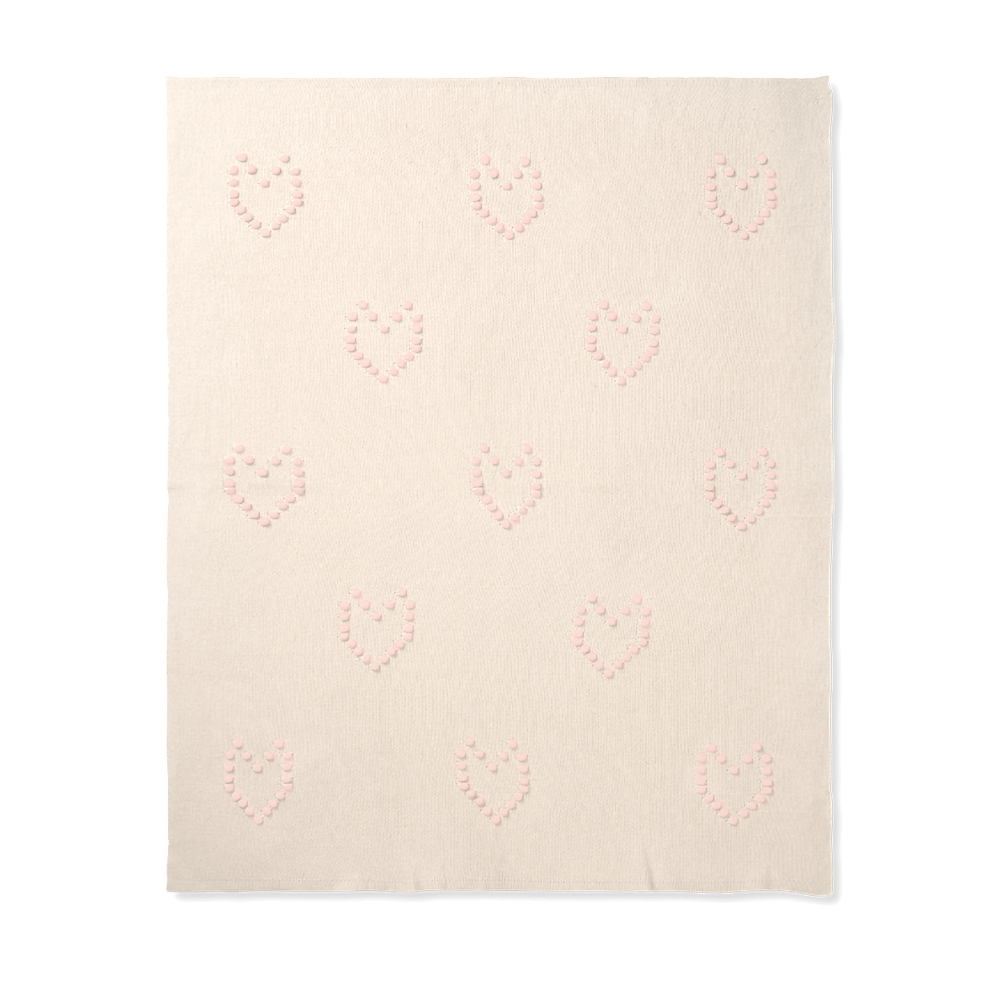 The Baby Trunk Blush Pink Cotton Mild Winter Blanket For New-born