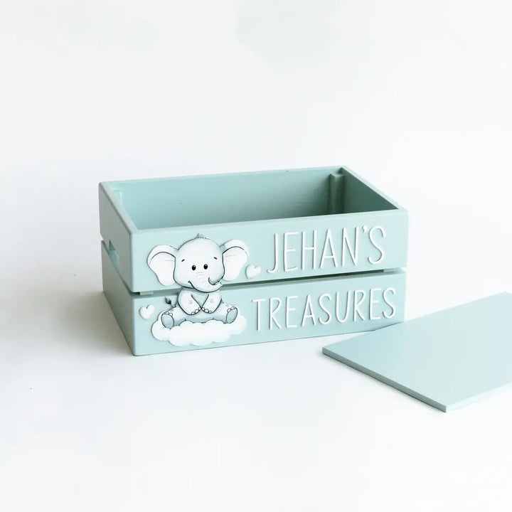 The Tiny Trove My Treasure Box (Ellie) - Blue