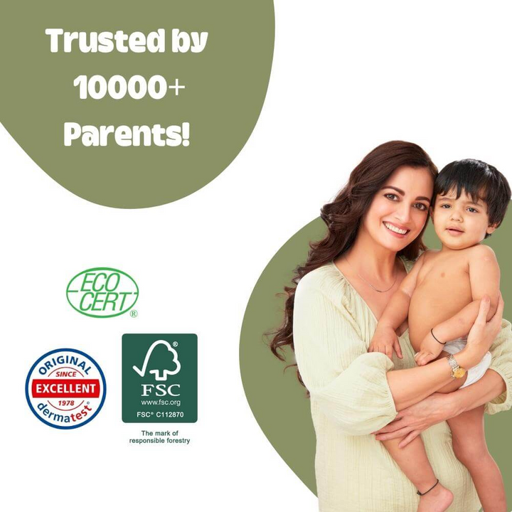 Allter Organic Bamboo Tape Diapers - XL (22 pcs)