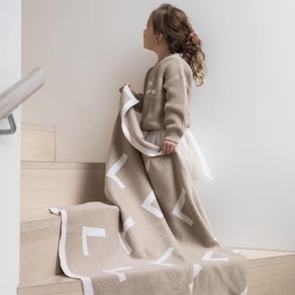 NamelyCo's Personalised Letter Jumper - Light Camel