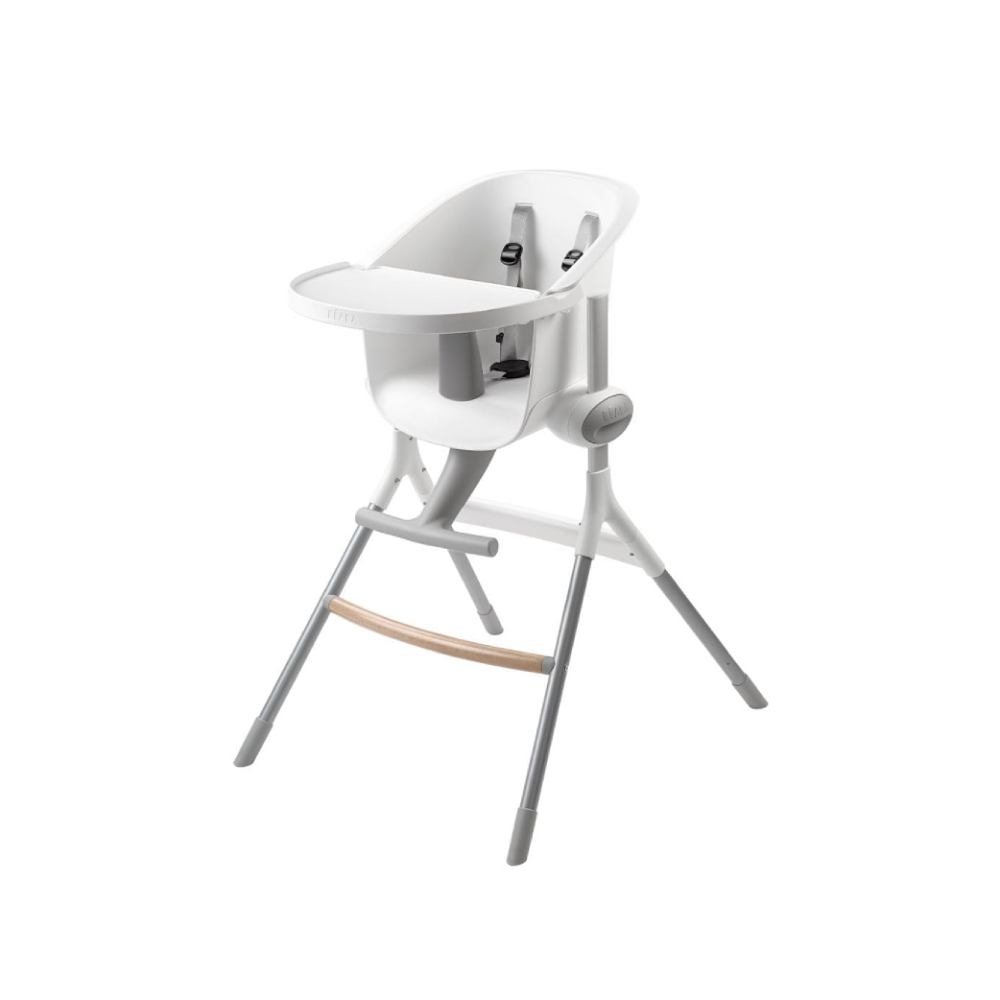 Beaba Up&Down High Chair - Grey/White