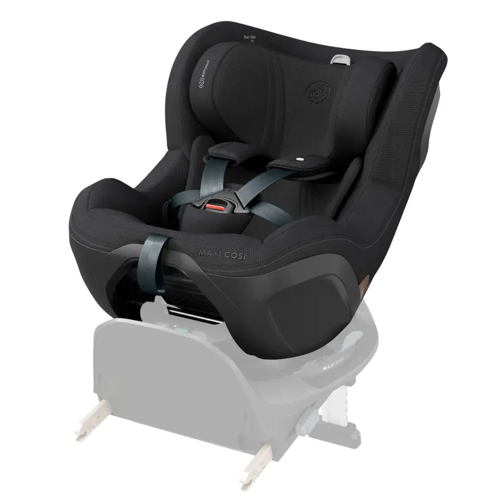 Maxi-Cosi Pearl Slide Pro i-Size All-in-One Car Seat, SLIDETECH®2 Technology, Rear and Forward Facing, 360° Rotation, 5 Recline Positions, Side Impact Protection, 3 Months - 4 Years, ISOFIX Included - Authentic Black