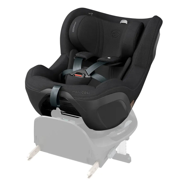 Maxi-Cosi Pearl Slide Pro i-Size All-in-One Car Seat, SLIDETECH®2 Technology, Rear and Forward Facing, 360° Rotation, 5 Recline Positions, Side Impact Protection, 3 Months - 4 Years, ISOFIX Included - Authentic Black
