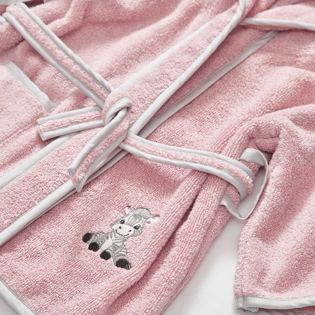 Annasimona Kids Bathrobe - Blush Pink - ONE SIZE