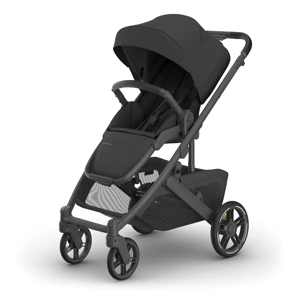 UPPAbaby Cruz V3 Stroller - Jake - Charcoal | Carbon Frame | Black Leather