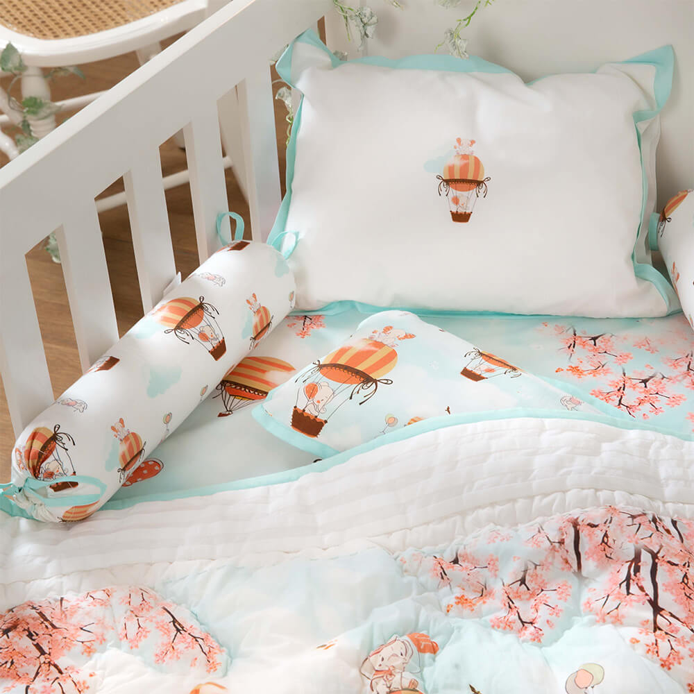 The Baby Trunk Ele On The Balloon - Bedding Set