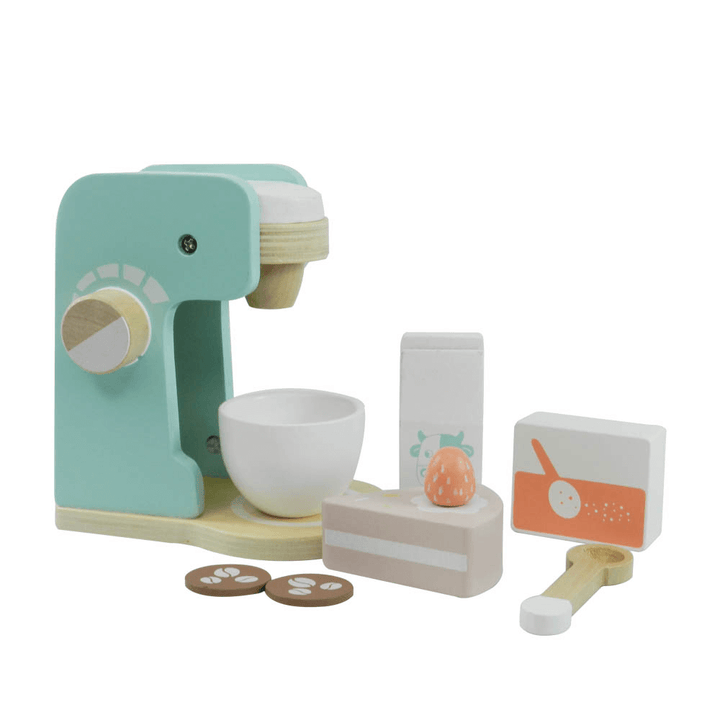 Playbox Wooden Coffee Maker Play Set