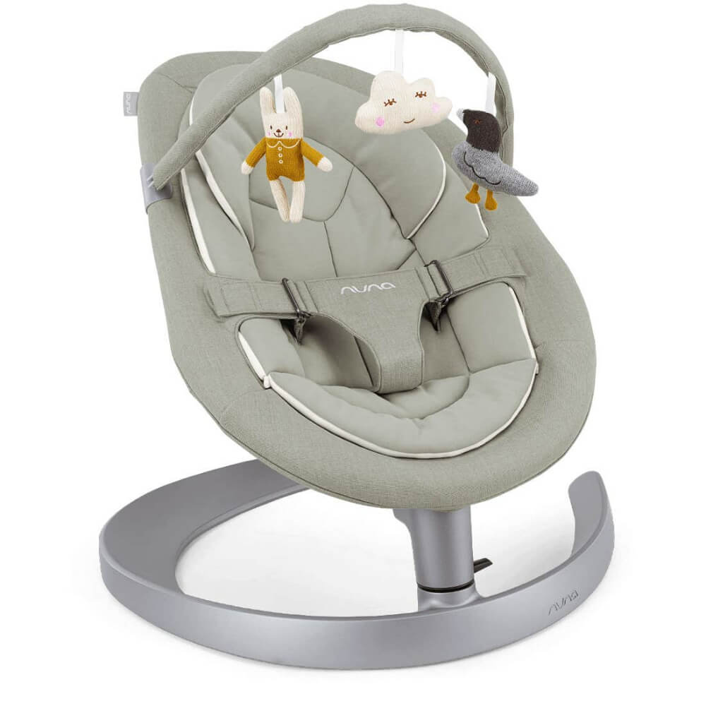 Nuna Leaf Grow Bouncer & Toddler Chair with Toy Bar