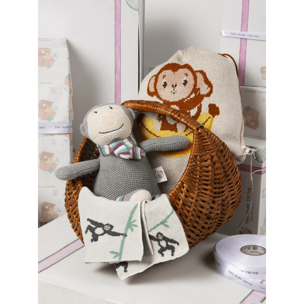The Baby Trunk Unisex Gift Set (Pack of 4) - Monkey