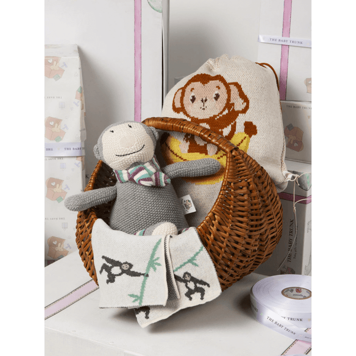 The Baby Trunk Unisex Gift Set (Pack of 4) - Monkey