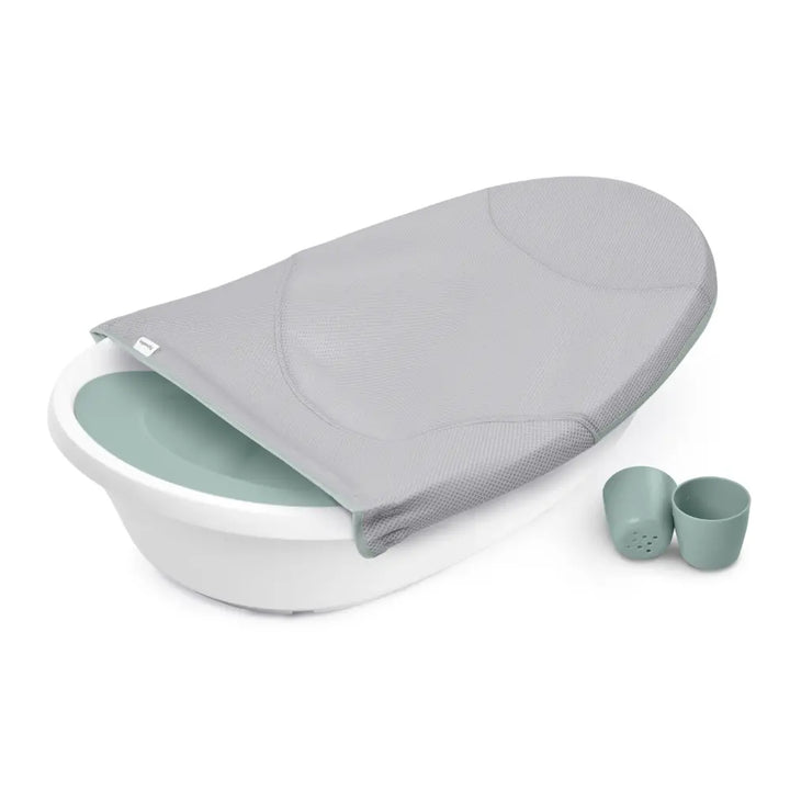 Ingenuity Room to Soak 4-in-1 Baby Bath Tub with Newborn Sling, Removable Support Seat &amp; Toddler Bath Space, 0-24 months