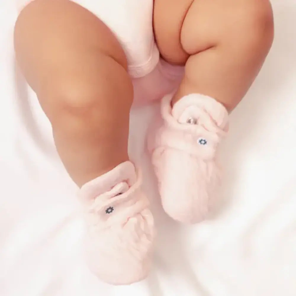 Nintara Soft Cotton Baby Booties | Pretty Pink