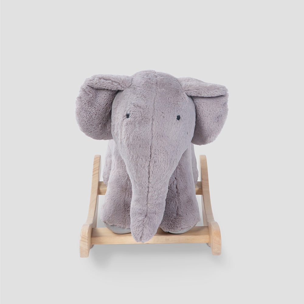 The Baby Trunk Elephant Rocker - Plush Ele