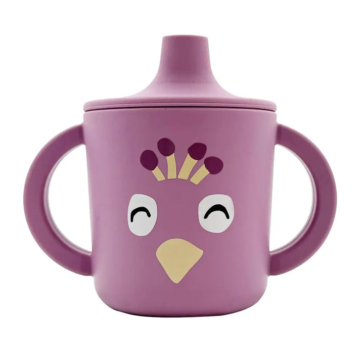 Trixie Silicone Sippy Cup - Mrs. Peacock