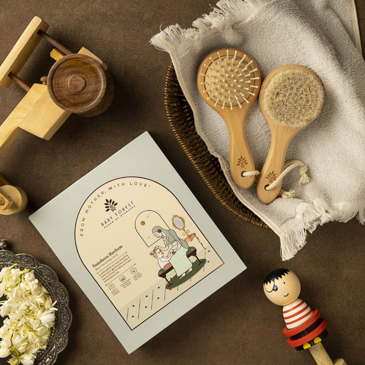 Baby Forest Sunehere Resham Beech Wood Baby Comb