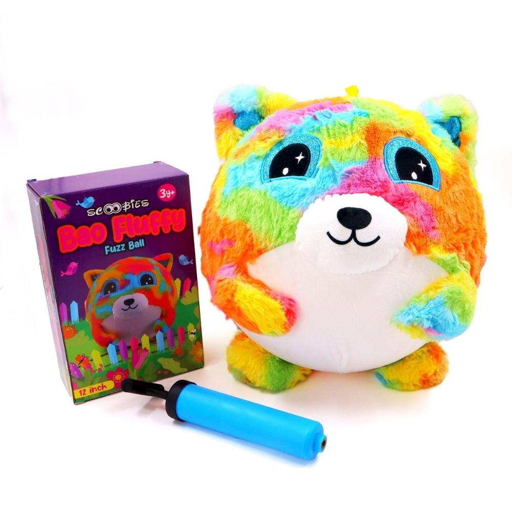 Scoobies Fluffy Fuzz Ball - A Bouncy Plush