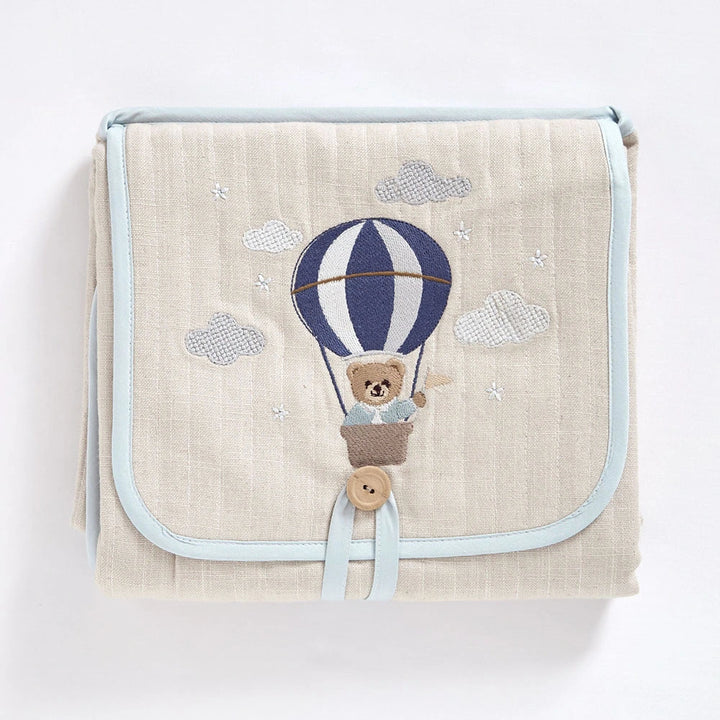 Annasimona Kids Portable Diaper Changing Mat - Hot Air Balloon