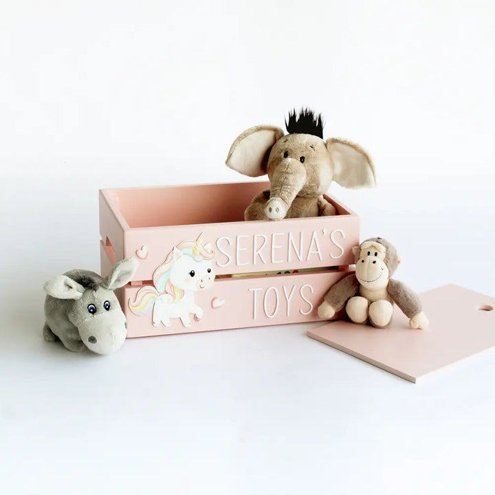 The Tiny Trove My Toy Box (Unicorn) - Pink