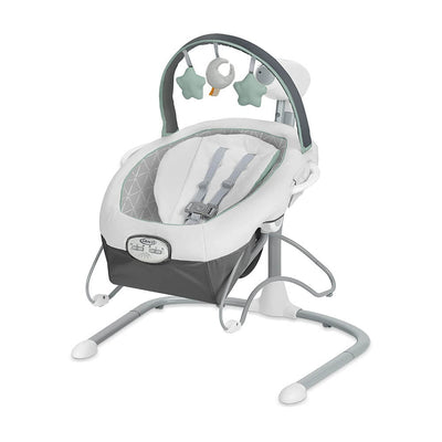 Soothe 'n Sway LX Baby Swing with Portable Bouncer, Derby