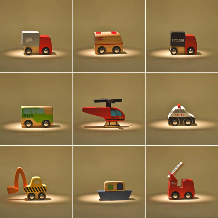 Playbox Little Wagon Toy Cars Playset