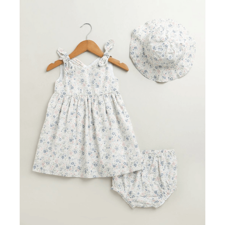 Sweetlime By AS Blossom Breeze Organic Cotton Co-ord Set with a Hat