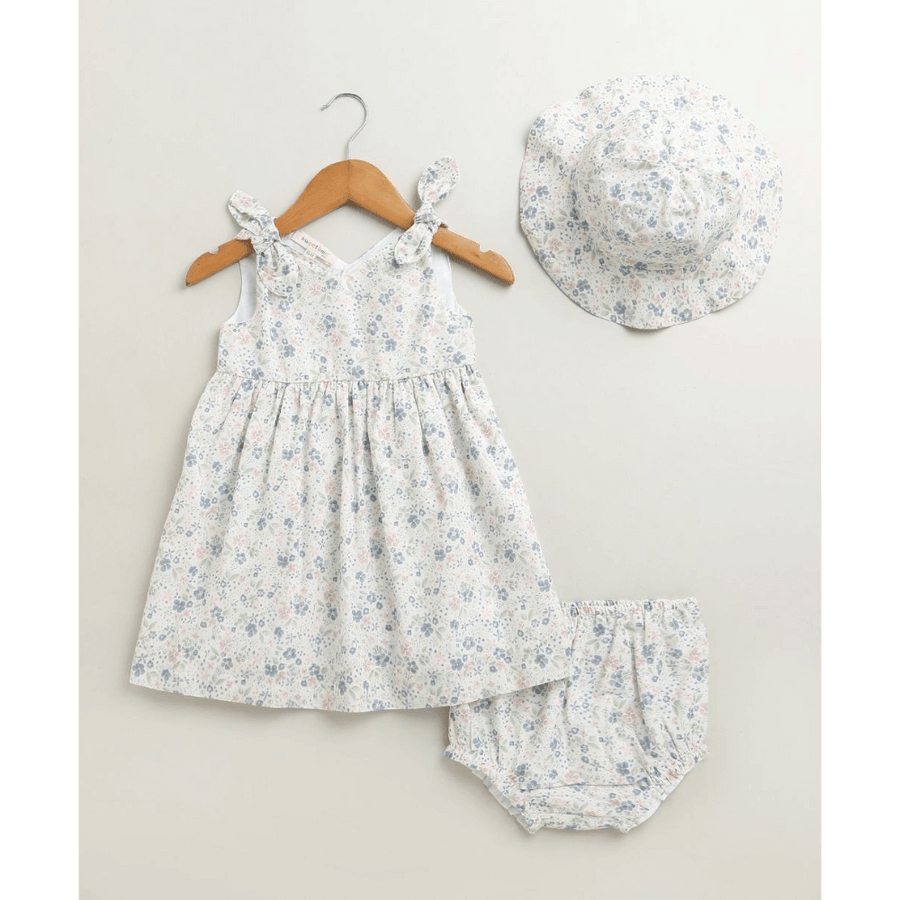 Sweetlime By AS Blossom Breeze Organic Cotton Co-ord Set with a Hat