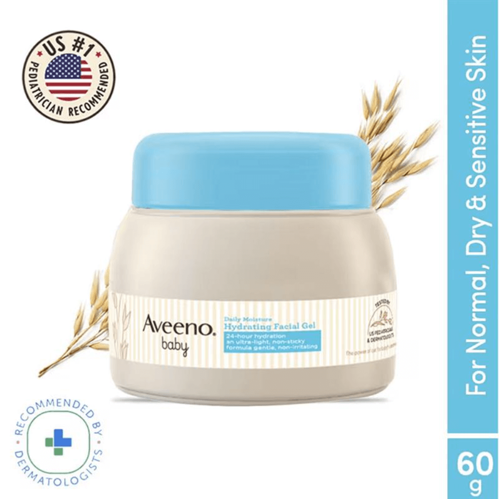 Aveeno Baby Daily Moisture Hydrating Facial Gel (Cream) - 60g