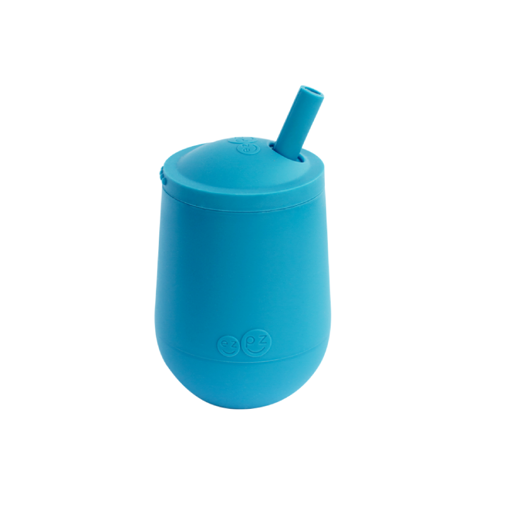 ezpz Mini Cup + Straw Training System for Toddlers