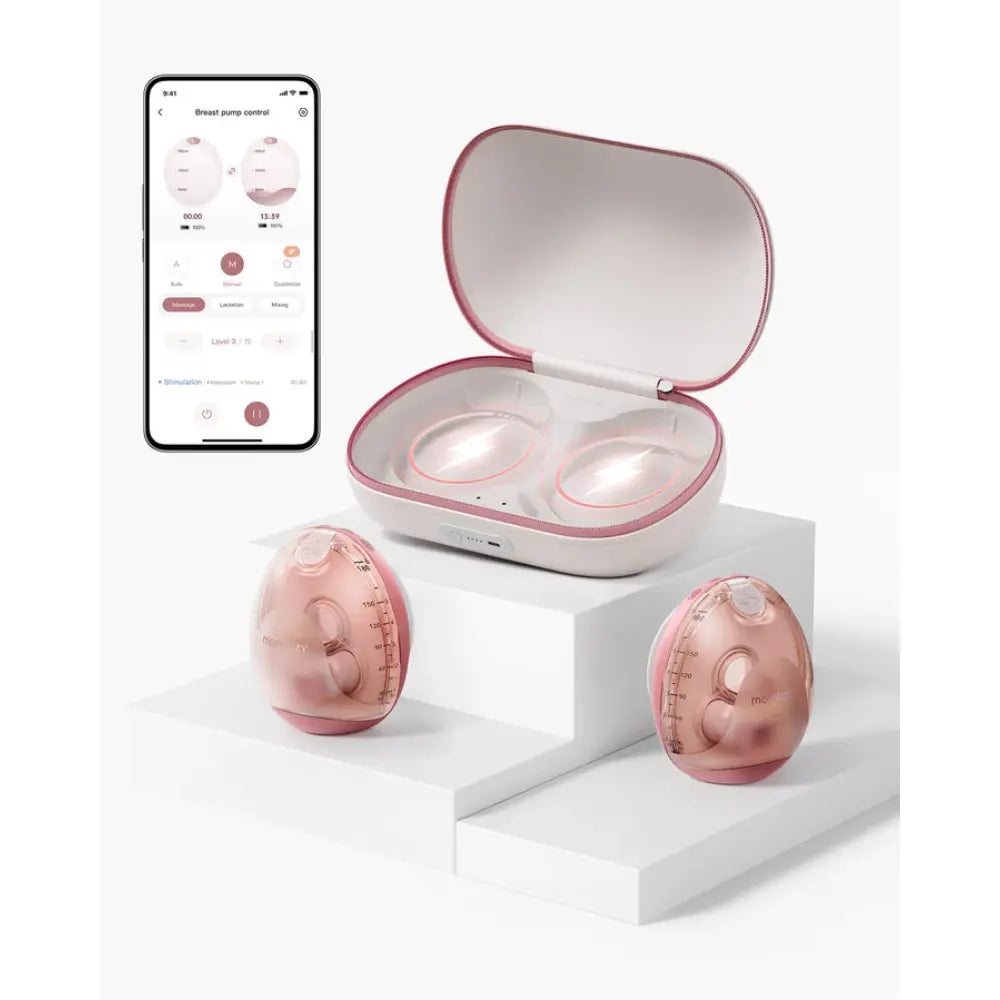 Momcozy Breast Pump-Air 1 Double-Red