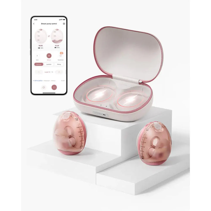 Momcozy Breast Pump-Air 1 Double-Red