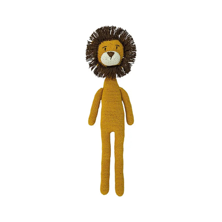 Happy Threads Hugo the Lion – Lovingly Handcrafted Crochet Cuddle King