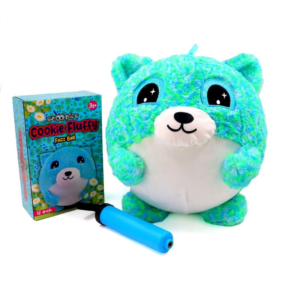 Scoobies Fluffy Fuzz Ball - A Bouncy Plush