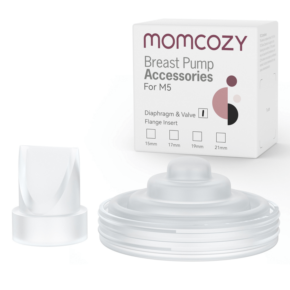Momcozy Breastfeeding Access Silicone Diaphragm + Valve  for M5 Transparent