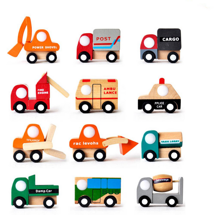 Playbox Little Wagon Toy Cars Playset