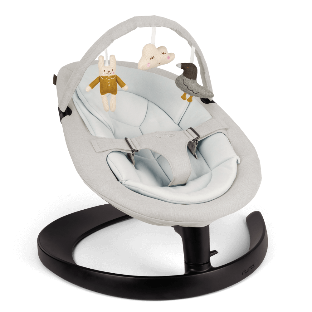 Nuna Leaf Grow Bouncer & Toddler Chair with Toy Bar