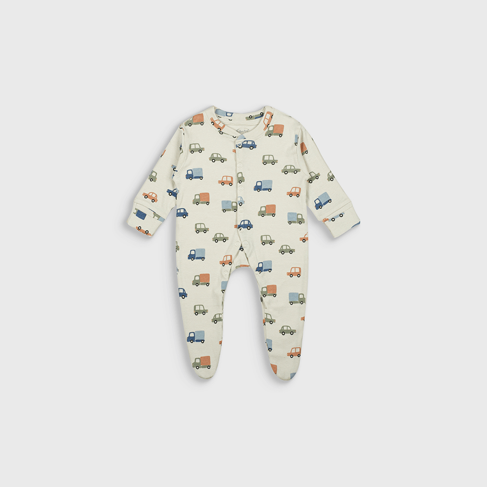 Enfants Little Racer Sleepsuit - Newborn