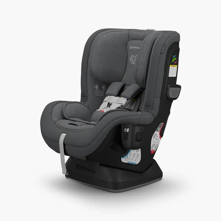 UPPAbaby Rove Convertible Car Seat, Rear &amp; Forward Facing,  QuickGuard 3-Step Installation, Side Impact Protection, 1-6 years(6.4–29.5 kg) - Charcoal Melange