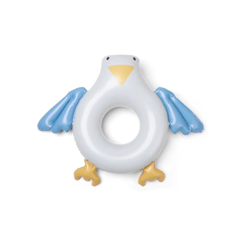 Swim Essentials Swim Ring, Inflatable Kids Pool Float,  Ø 65 cm - Multicolored Sunny Seagull