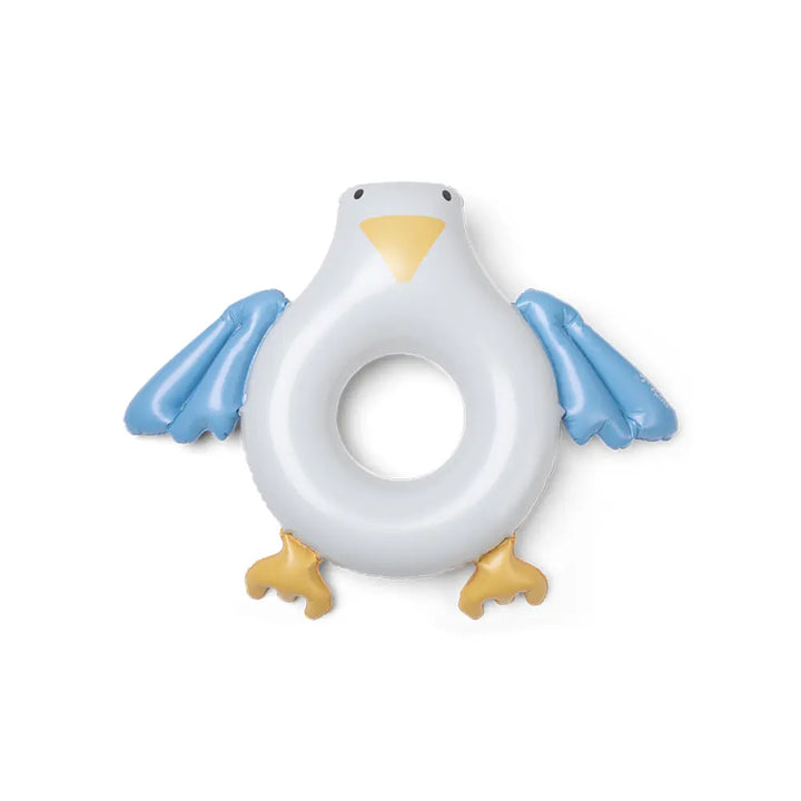 Swim Essentials Swim Ring, Inflatable Kids Pool Float,  Ø 65 cm - Multicolored Sunny Seagull