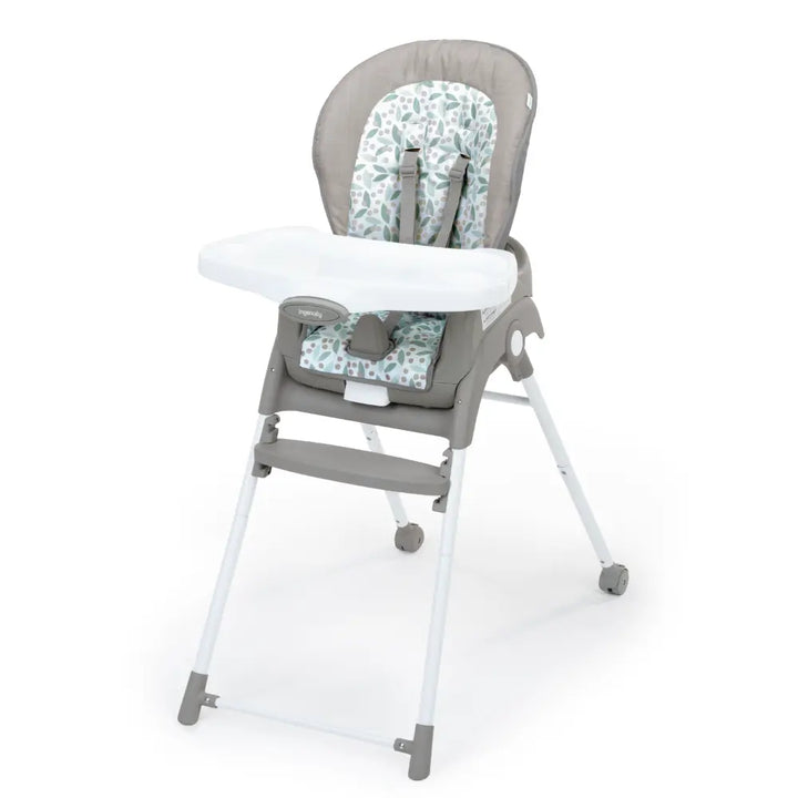 Ingenuity Trio Foldaway 6-in-1 High Chair with Booster Seat, Toddler Chair &amp; Foldable Space-Saving Design - Endless Blooms