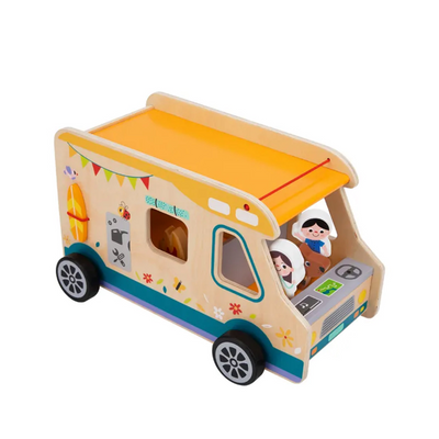 Playbox Little Camper Wooden Camping Toy Set for Kids