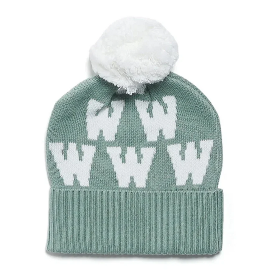 NamelyCo Alpha Beanie - Lily Pad