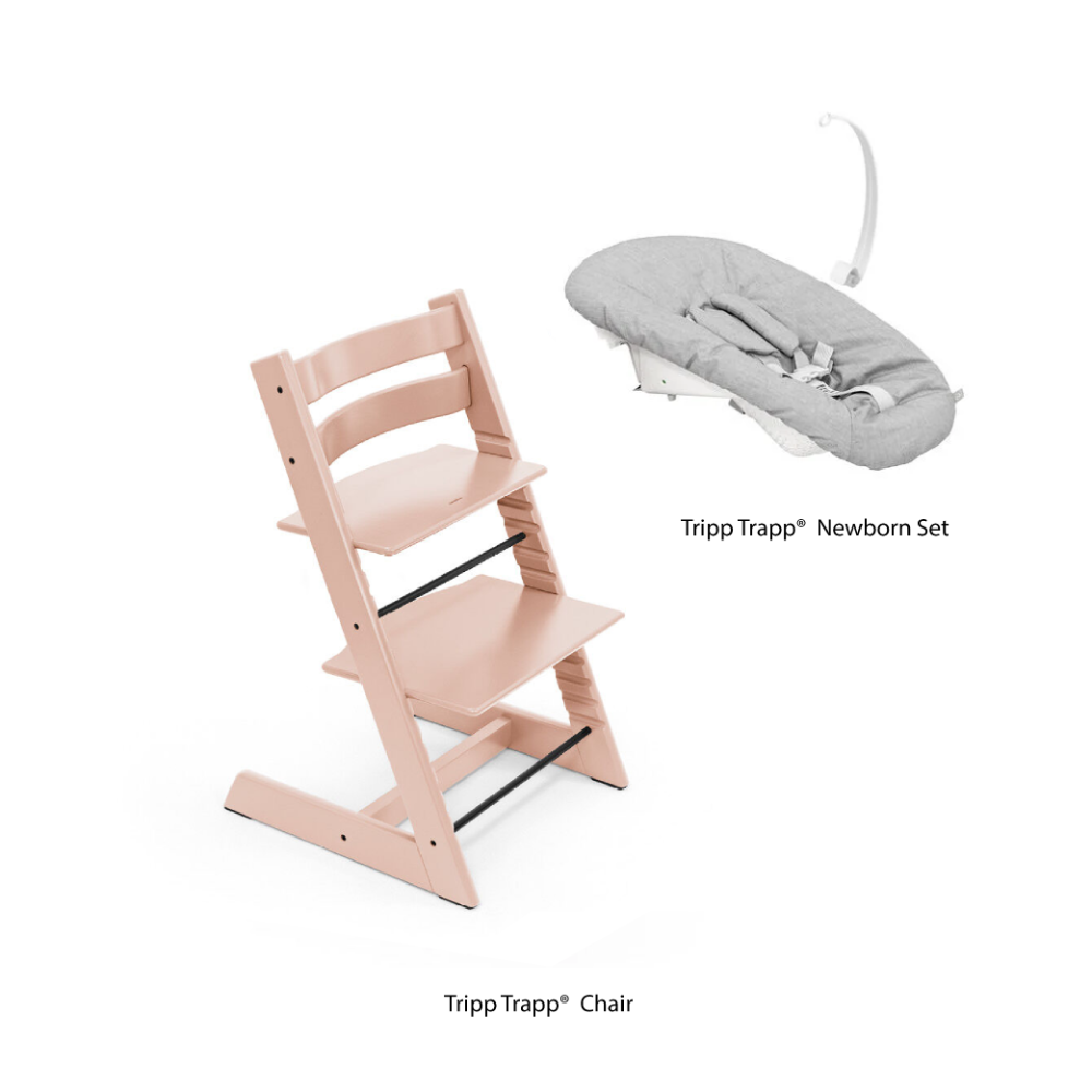 Stokke® Tripp Trapp Newborn Combo (Chair & Grey Newborn set)