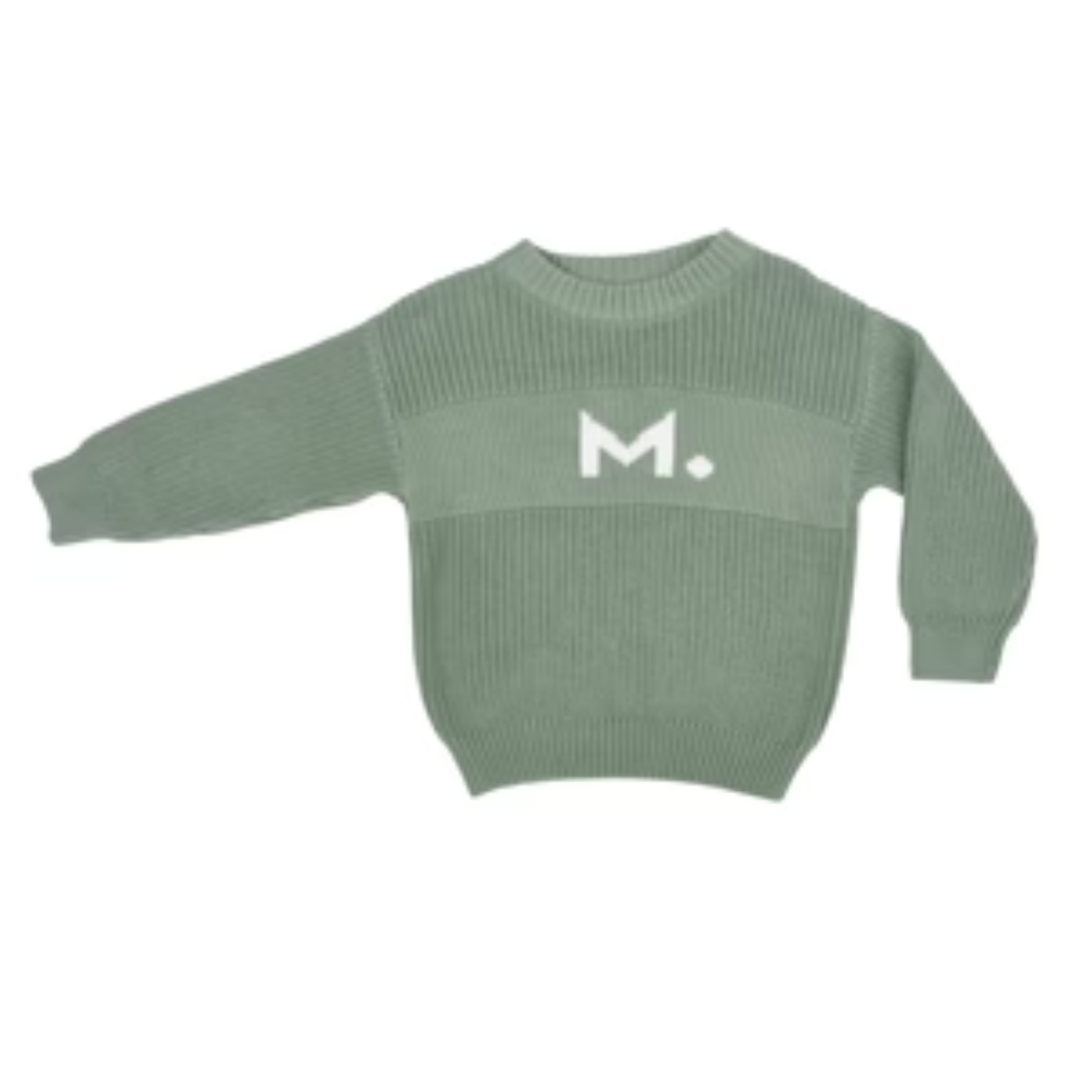 NamelyCo's Personalised Letter Jumper - Lily Pad