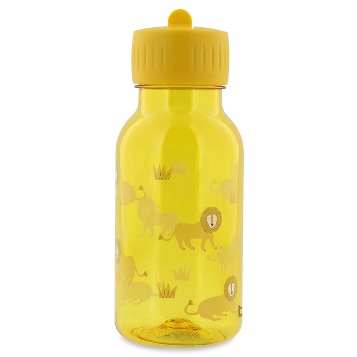 Trixie Tritan™ Kids Water Bottle | 350 ml Leak-Proof Drinking Bottle with Easy-Sip Spout, Carry Loop &amp; Dishwasher-Safe Design | 3 Years Onwards | Lively Lion