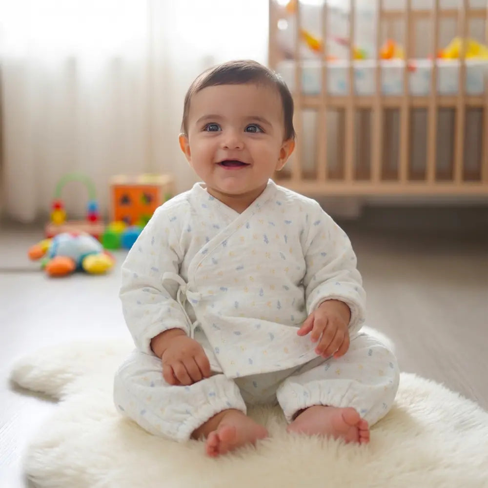 PureCloth.Co Snuggle Bloom Set - White