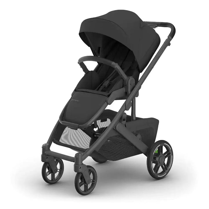 UPPAbaby Cruz V3 City Stroller, Reversible Seat, Flat Recline, Includes Bumper Bar, Insect Net, Rain Cover, up to 4 Years - Jake/Charcoal