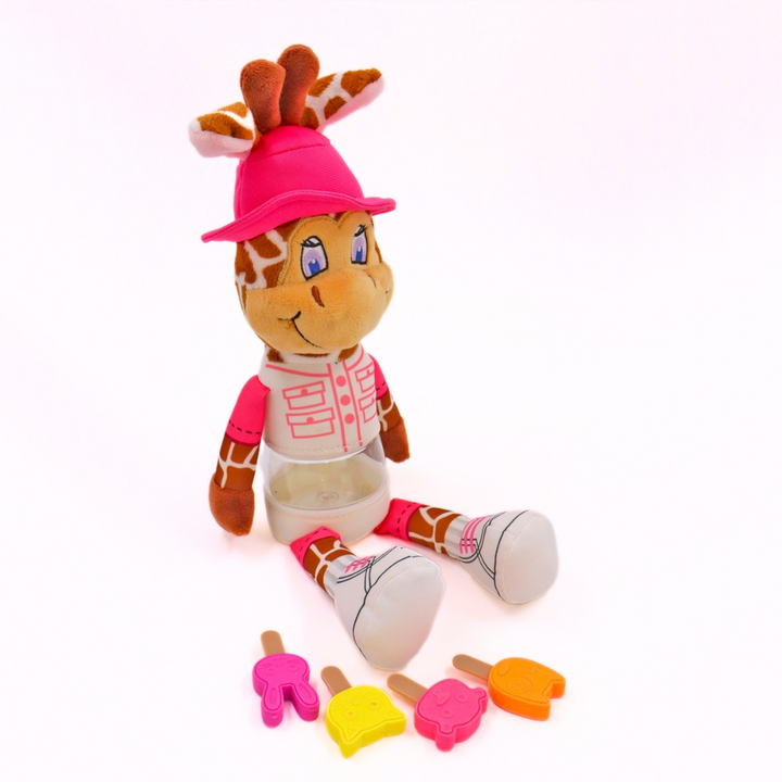 Scoobies Giraffe Cozy - A Comfy Fab Grab