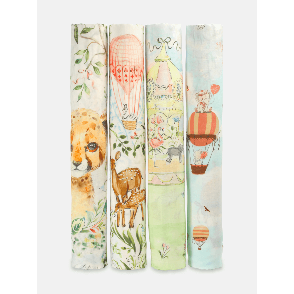 The Baby Trunk Swaddle - Set of 4