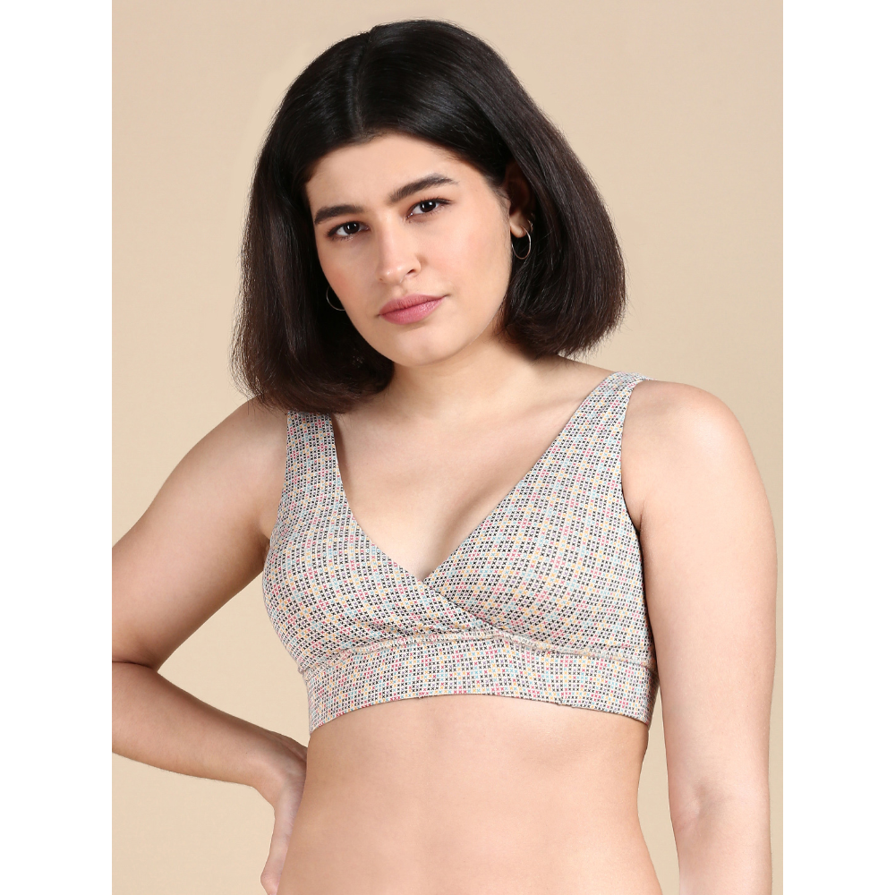 &amp;Circus Maternity Nursing Bra - HerringBone